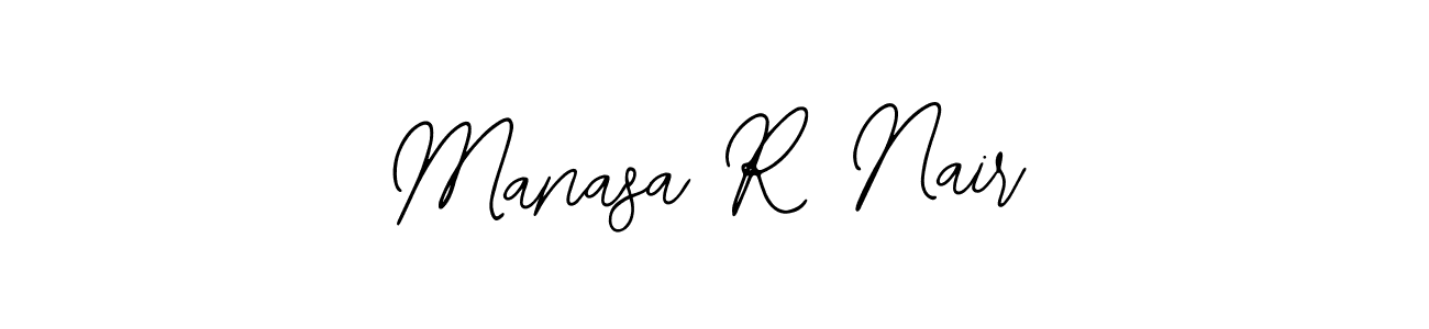 How to Draw Manasa R Nair signature style? Bearetta-2O07w is a latest design signature styles for name Manasa R Nair. Manasa R Nair signature style 12 images and pictures png