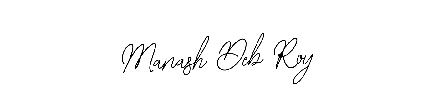 This is the best signature style for the Manash Deb Roy name. Also you like these signature font (Bearetta-2O07w). Mix name signature. Manash Deb Roy signature style 12 images and pictures png