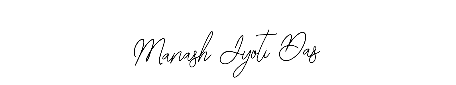 How to make Manash Jyoti Das name signature. Use Bearetta-2O07w style for creating short signs online. This is the latest handwritten sign. Manash Jyoti Das signature style 12 images and pictures png