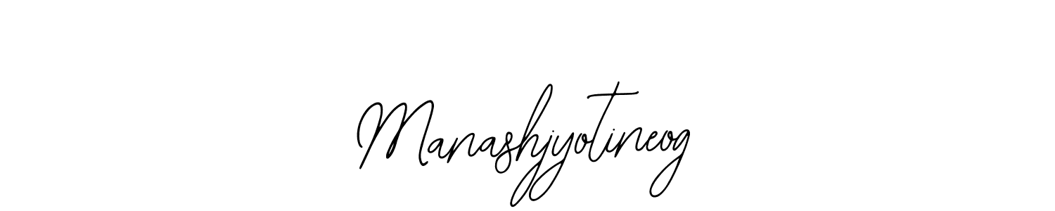 You should practise on your own different ways (Bearetta-2O07w) to write your name (Manashjyotineog) in signature. don't let someone else do it for you. Manashjyotineog signature style 12 images and pictures png