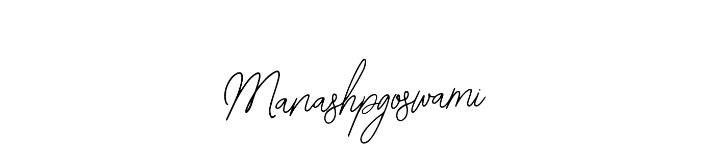 Design your own signature with our free online signature maker. With this signature software, you can create a handwritten (Bearetta-2O07w) signature for name Manashpgoswami. Manashpgoswami signature style 12 images and pictures png