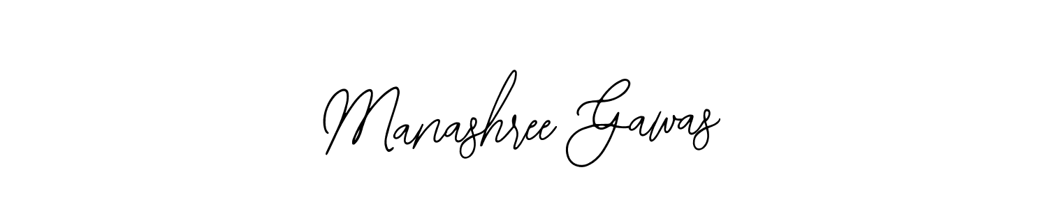 How to Draw Manashree Gawas signature style? Bearetta-2O07w is a latest design signature styles for name Manashree Gawas. Manashree Gawas signature style 12 images and pictures png
