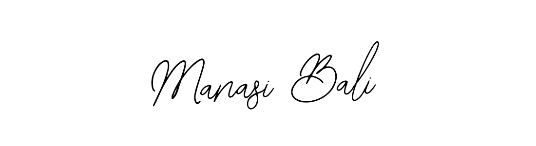 Manasi Bali stylish signature style. Best Handwritten Sign (Bearetta-2O07w) for my name. Handwritten Signature Collection Ideas for my name Manasi Bali. Manasi Bali signature style 12 images and pictures png