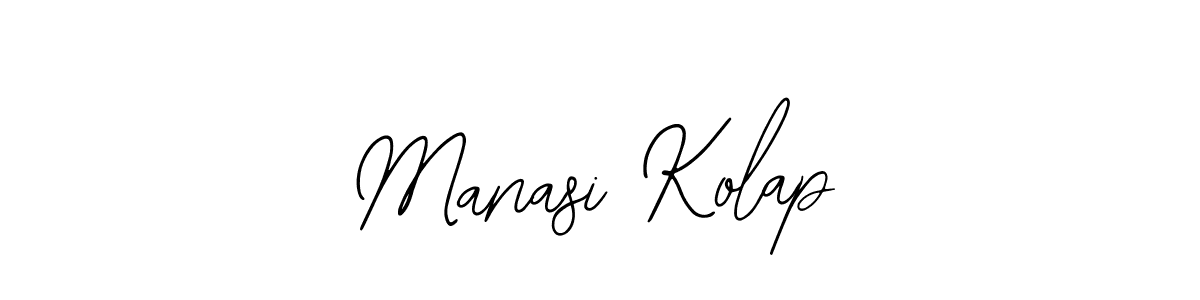 This is the best signature style for the Manasi Kolap name. Also you like these signature font (Bearetta-2O07w). Mix name signature. Manasi Kolap signature style 12 images and pictures png