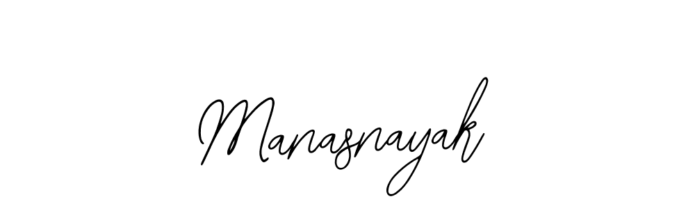 How to make Manasnayak name signature. Use Bearetta-2O07w style for creating short signs online. This is the latest handwritten sign. Manasnayak signature style 12 images and pictures png