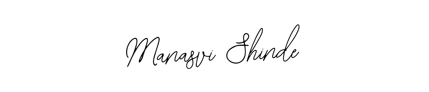 Similarly Bearetta-2O07w is the best handwritten signature design. Signature creator online .You can use it as an online autograph creator for name Manasvi Shinde. Manasvi Shinde signature style 12 images and pictures png