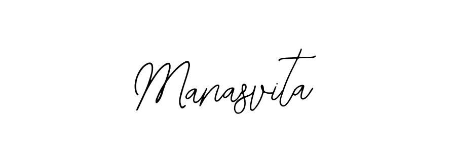 Make a beautiful signature design for name Manasvita. With this signature (Bearetta-2O07w) style, you can create a handwritten signature for free. Manasvita signature style 12 images and pictures png