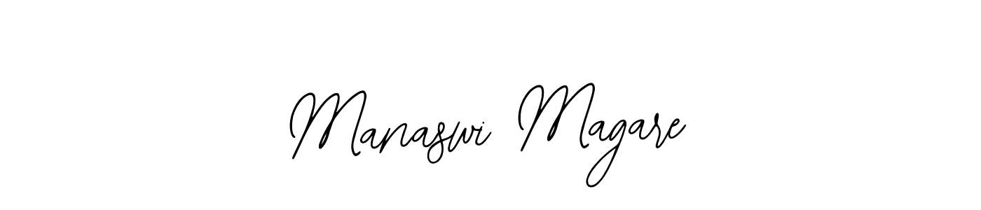 Also we have Manaswi Magare name is the best signature style. Create professional handwritten signature collection using Bearetta-2O07w autograph style. Manaswi Magare signature style 12 images and pictures png