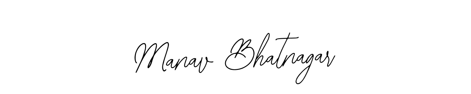 Also we have Manav Bhatnagar name is the best signature style. Create professional handwritten signature collection using Bearetta-2O07w autograph style. Manav Bhatnagar signature style 12 images and pictures png