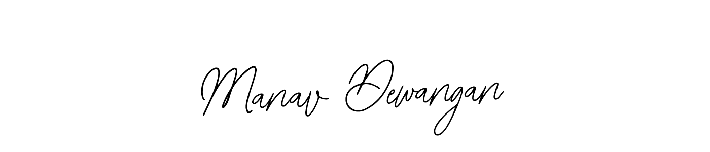 Create a beautiful signature design for name Manav Dewangan. With this signature (Bearetta-2O07w) fonts, you can make a handwritten signature for free. Manav Dewangan signature style 12 images and pictures png