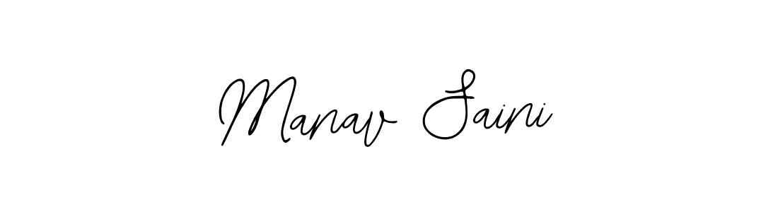 Make a beautiful signature design for name Manav Saini. Use this online signature maker to create a handwritten signature for free. Manav Saini signature style 12 images and pictures png