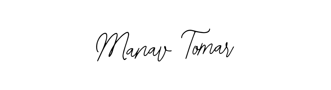 How to make Manav Tomar signature? Bearetta-2O07w is a professional autograph style. Create handwritten signature for Manav Tomar name. Manav Tomar signature style 12 images and pictures png