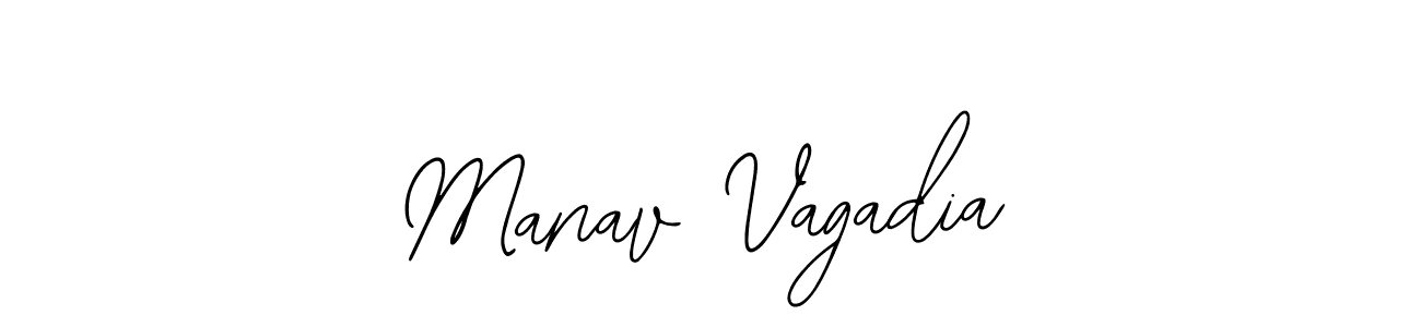 Make a beautiful signature design for name Manav Vagadia. With this signature (Bearetta-2O07w) style, you can create a handwritten signature for free. Manav Vagadia signature style 12 images and pictures png