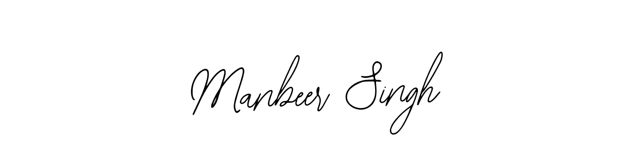 The best way (Bearetta-2O07w) to make a short signature is to pick only two or three words in your name. The name Manbeer Singh include a total of six letters. For converting this name. Manbeer Singh signature style 12 images and pictures png