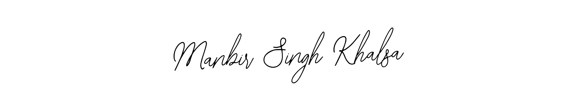 Similarly Bearetta-2O07w is the best handwritten signature design. Signature creator online .You can use it as an online autograph creator for name Manbir Singh Khalsa. Manbir Singh Khalsa signature style 12 images and pictures png