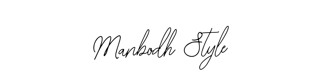 The best way (Bearetta-2O07w) to make a short signature is to pick only two or three words in your name. The name Manbodh Style include a total of six letters. For converting this name. Manbodh Style signature style 12 images and pictures png