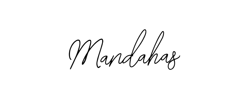 Make a beautiful signature design for name Mandahas. With this signature (Bearetta-2O07w) style, you can create a handwritten signature for free. Mandahas signature style 12 images and pictures png