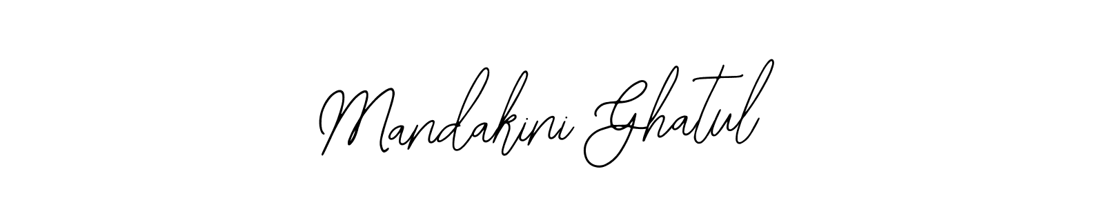 Design your own signature with our free online signature maker. With this signature software, you can create a handwritten (Bearetta-2O07w) signature for name Mandakini Ghatul. Mandakini Ghatul signature style 12 images and pictures png