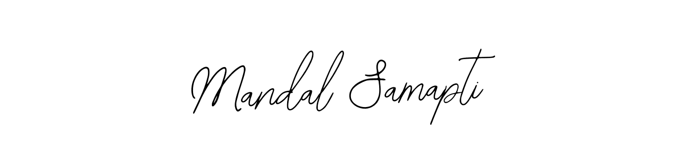 Mandal Samapti stylish signature style. Best Handwritten Sign (Bearetta-2O07w) for my name. Handwritten Signature Collection Ideas for my name Mandal Samapti. Mandal Samapti signature style 12 images and pictures png
