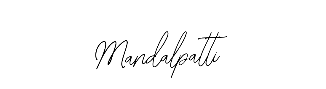 Mandalpatti stylish signature style. Best Handwritten Sign (Bearetta-2O07w) for my name. Handwritten Signature Collection Ideas for my name Mandalpatti. Mandalpatti signature style 12 images and pictures png