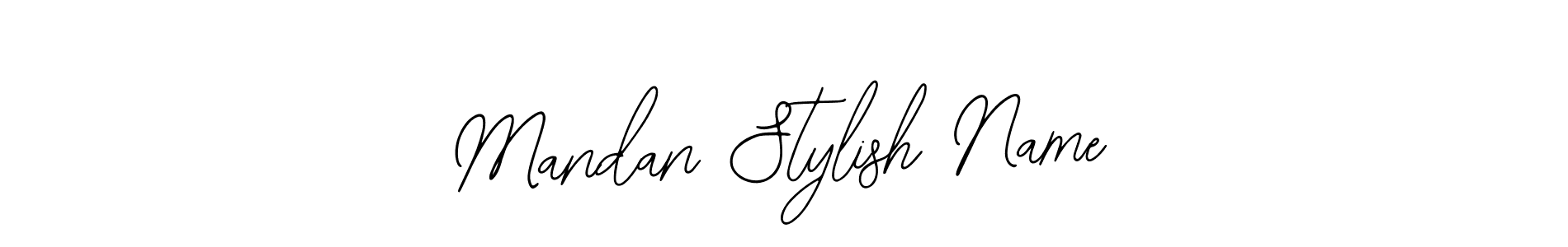 Make a short Mandan Stylish Name signature style. Manage your documents anywhere anytime using Bearetta-2O07w. Create and add eSignatures, submit forms, share and send files easily. Mandan Stylish Name signature style 12 images and pictures png