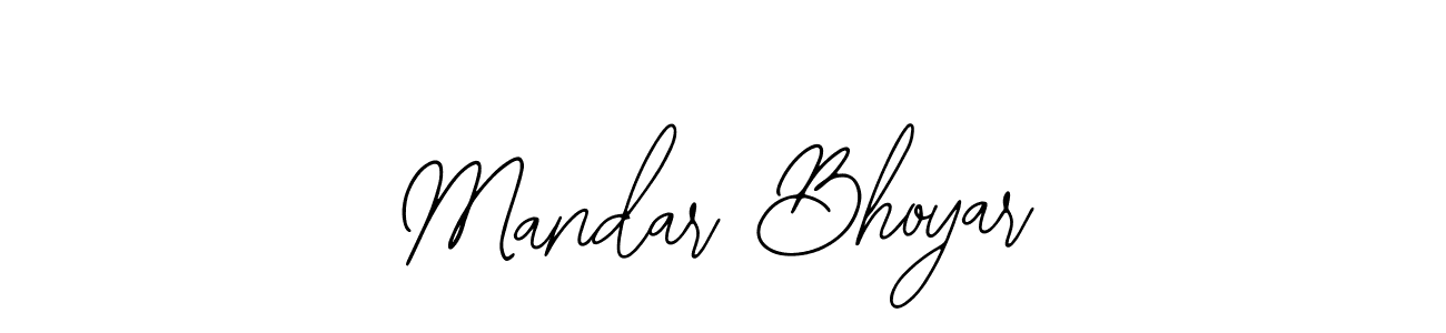 Design your own signature with our free online signature maker. With this signature software, you can create a handwritten (Bearetta-2O07w) signature for name Mandar Bhoyar. Mandar Bhoyar signature style 12 images and pictures png