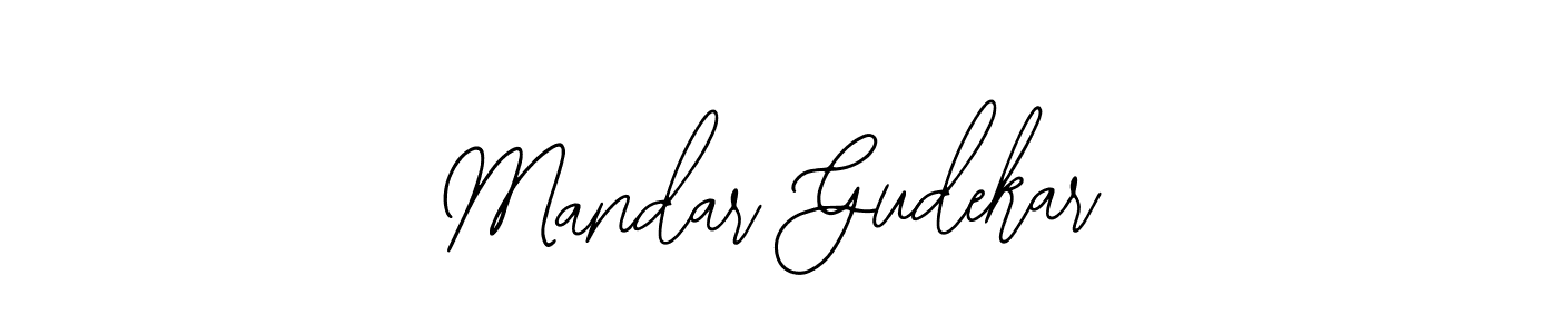 How to Draw Mandar Gudekar signature style? Bearetta-2O07w is a latest design signature styles for name Mandar Gudekar. Mandar Gudekar signature style 12 images and pictures png