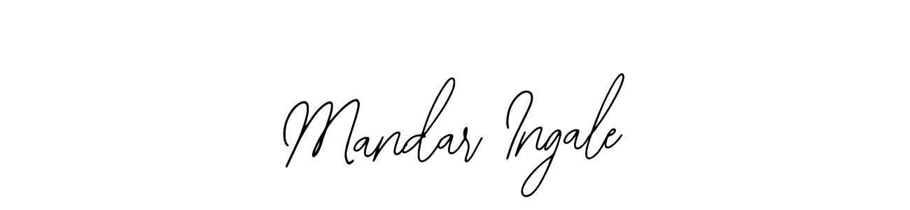 Make a beautiful signature design for name Mandar Ingale. Use this online signature maker to create a handwritten signature for free. Mandar Ingale signature style 12 images and pictures png