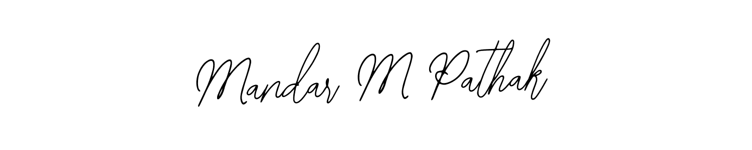 Also You can easily find your signature by using the search form. We will create Mandar M Pathak name handwritten signature images for you free of cost using Bearetta-2O07w sign style. Mandar M Pathak signature style 12 images and pictures png