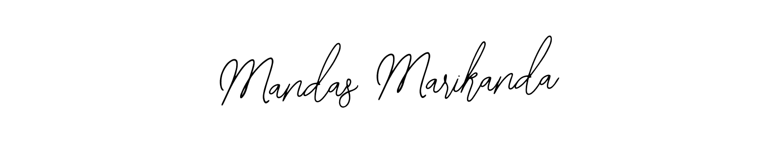 Mandas Marikanda stylish signature style. Best Handwritten Sign (Bearetta-2O07w) for my name. Handwritten Signature Collection Ideas for my name Mandas Marikanda. Mandas Marikanda signature style 12 images and pictures png