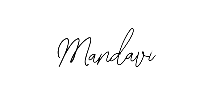 How to make Mandavi name signature. Use Bearetta-2O07w style for creating short signs online. This is the latest handwritten sign. Mandavi signature style 12 images and pictures png