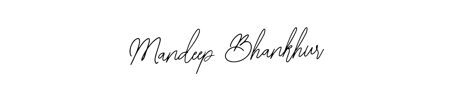 Make a beautiful signature design for name Mandeep Bhankhur. Use this online signature maker to create a handwritten signature for free. Mandeep Bhankhur signature style 12 images and pictures png