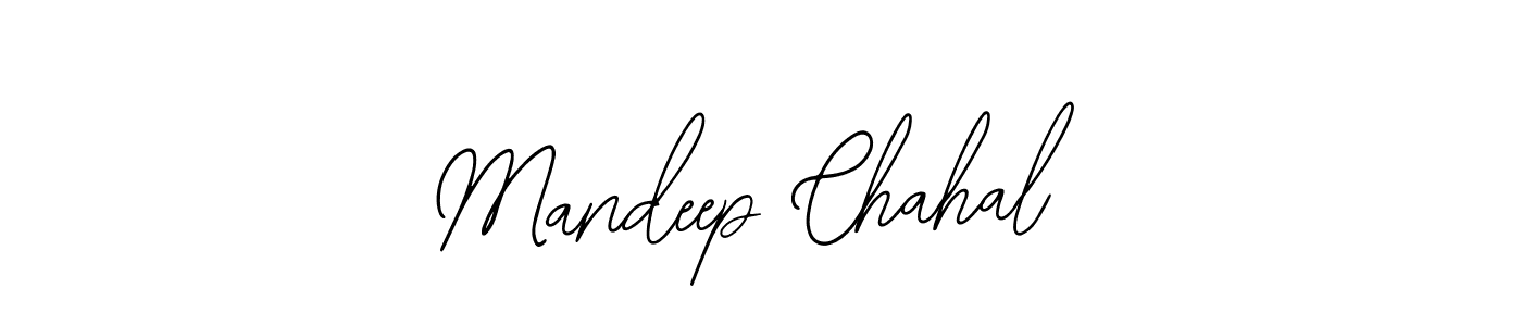 Make a beautiful signature design for name Mandeep Chahal. With this signature (Bearetta-2O07w) style, you can create a handwritten signature for free. Mandeep Chahal signature style 12 images and pictures png