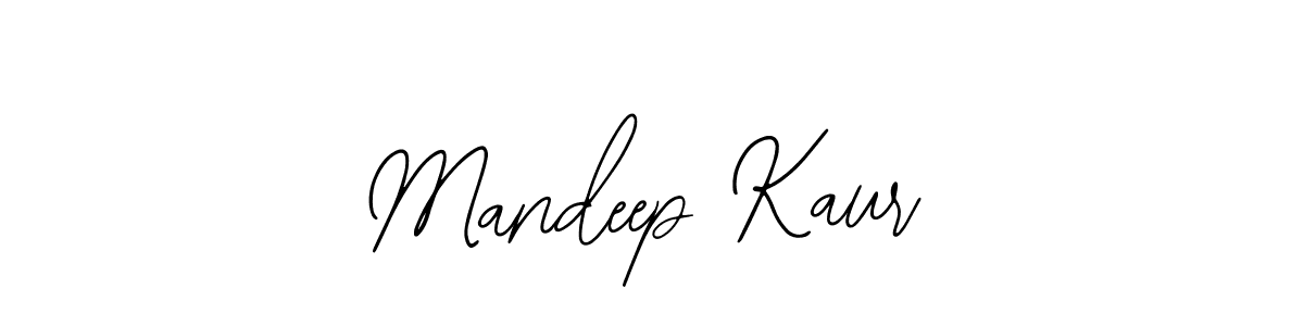 Mandeep Kaur stylish signature style. Best Handwritten Sign (Bearetta-2O07w) for my name. Handwritten Signature Collection Ideas for my name Mandeep Kaur. Mandeep Kaur signature style 12 images and pictures png