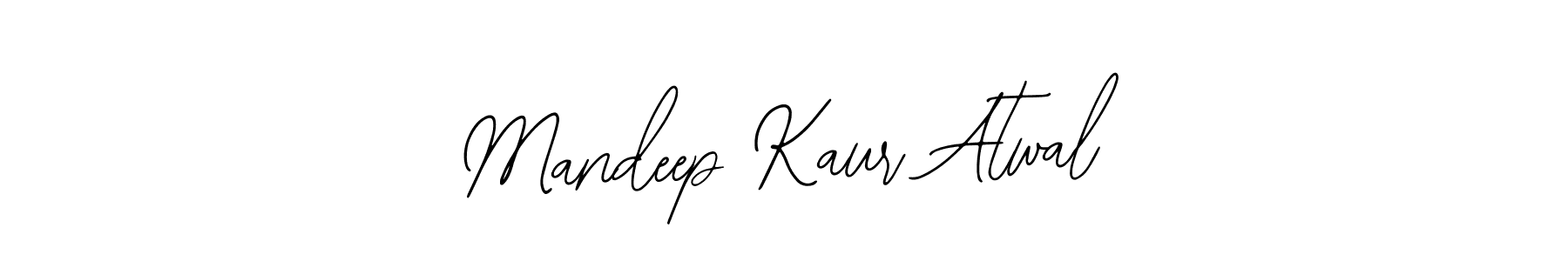 Make a beautiful signature design for name Mandeep Kaur Atwal. Use this online signature maker to create a handwritten signature for free. Mandeep Kaur Atwal signature style 12 images and pictures png