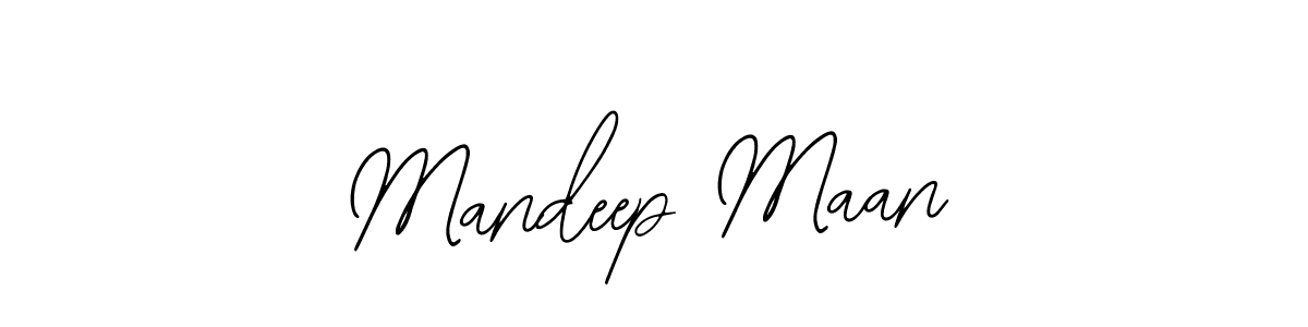 Mandeep Maan stylish signature style. Best Handwritten Sign (Bearetta-2O07w) for my name. Handwritten Signature Collection Ideas for my name Mandeep Maan. Mandeep Maan signature style 12 images and pictures png