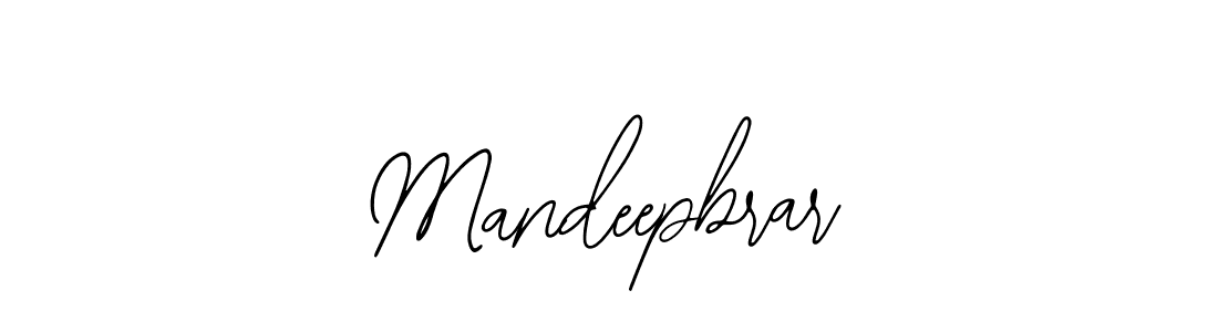 Create a beautiful signature design for name Mandeepbrar. With this signature (Bearetta-2O07w) fonts, you can make a handwritten signature for free. Mandeepbrar signature style 12 images and pictures png