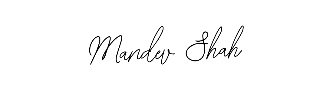 It looks lik you need a new signature style for name Mandev Shah. Design unique handwritten (Bearetta-2O07w) signature with our free signature maker in just a few clicks. Mandev Shah signature style 12 images and pictures png