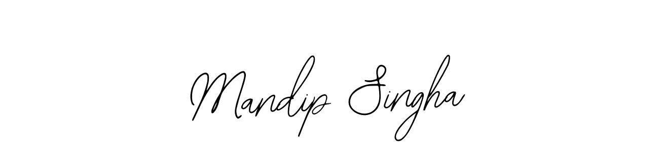 Mandip Singha stylish signature style. Best Handwritten Sign (Bearetta-2O07w) for my name. Handwritten Signature Collection Ideas for my name Mandip Singha. Mandip Singha signature style 12 images and pictures png