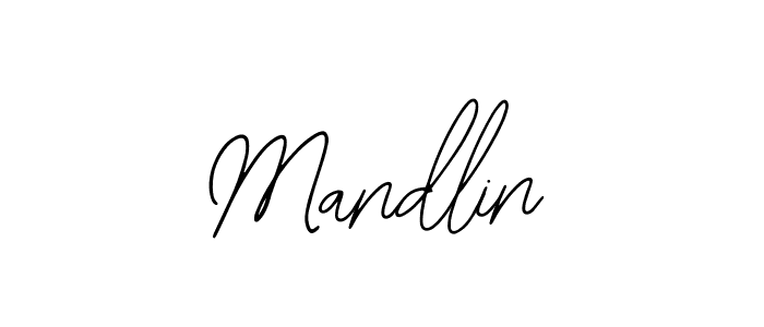 The best way (Bearetta-2O07w) to make a short signature is to pick only two or three words in your name. The name Mandlin include a total of six letters. For converting this name. Mandlin signature style 12 images and pictures png