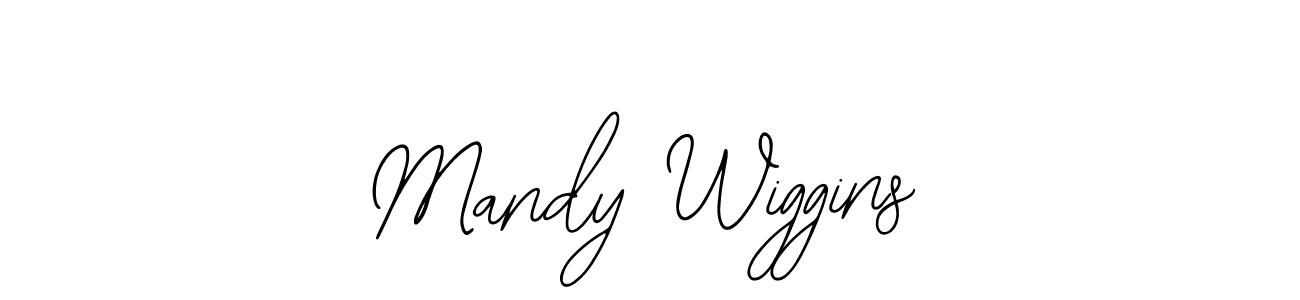 Bearetta-2O07w is a professional signature style that is perfect for those who want to add a touch of class to their signature. It is also a great choice for those who want to make their signature more unique. Get Mandy Wiggins name to fancy signature for free. Mandy Wiggins signature style 12 images and pictures png