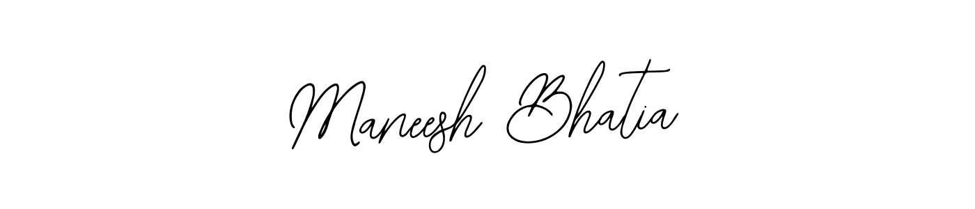 Similarly Bearetta-2O07w is the best handwritten signature design. Signature creator online .You can use it as an online autograph creator for name Maneesh Bhatia. Maneesh Bhatia signature style 12 images and pictures png