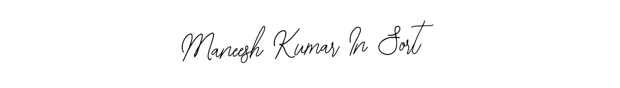 Also You can easily find your signature by using the search form. We will create Maneesh Kumar In Sort name handwritten signature images for you free of cost using Bearetta-2O07w sign style. Maneesh Kumar In Sort signature style 12 images and pictures png