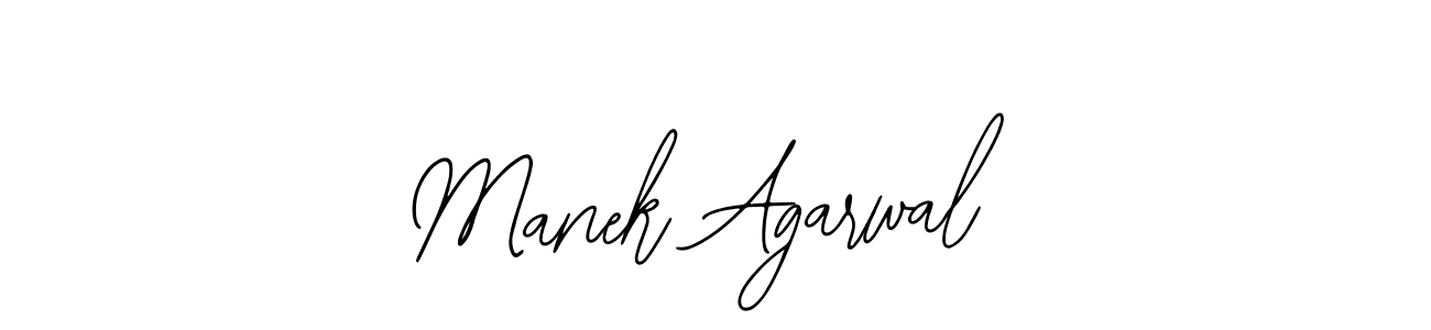 The best way (Bearetta-2O07w) to make a short signature is to pick only two or three words in your name. The name Manek Agarwal include a total of six letters. For converting this name. Manek Agarwal signature style 12 images and pictures png