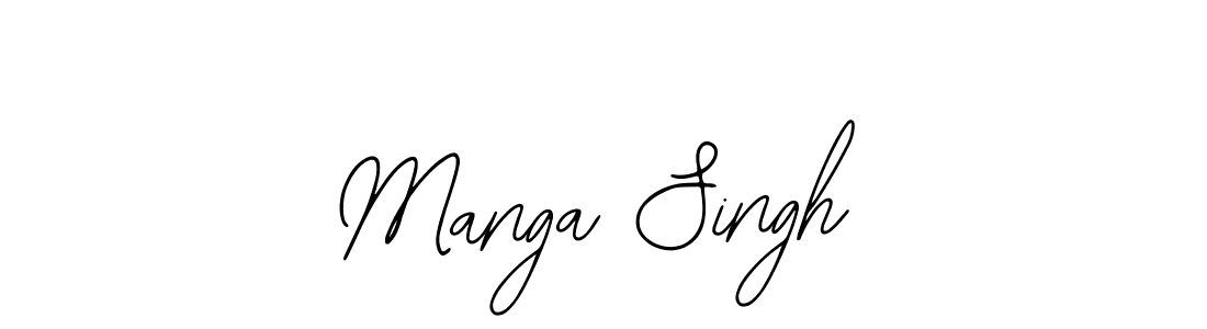 Create a beautiful signature design for name Manga Singh. With this signature (Bearetta-2O07w) fonts, you can make a handwritten signature for free. Manga Singh signature style 12 images and pictures png