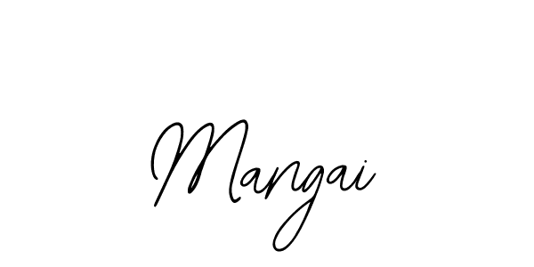 You should practise on your own different ways (Bearetta-2O07w) to write your name (Mangai) in signature. don't let someone else do it for you. Mangai signature style 12 images and pictures png
