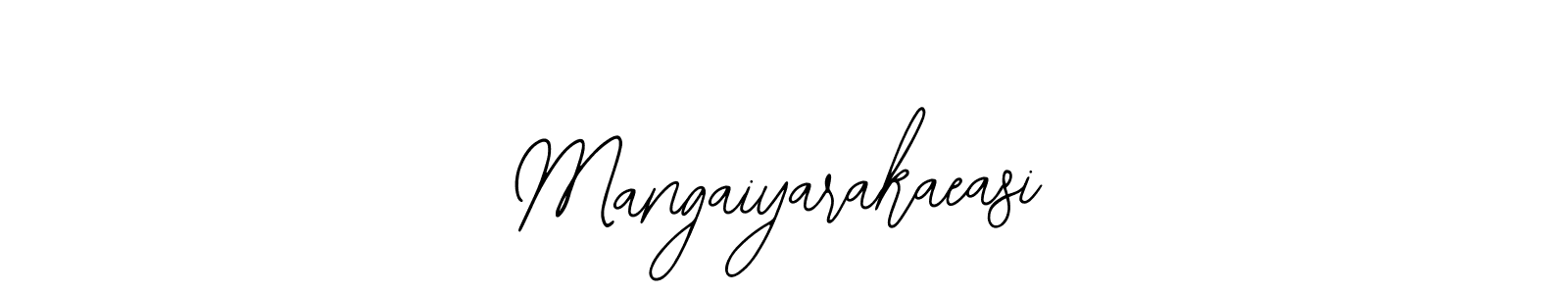 Make a short Mangaiyarakaeasi signature style. Manage your documents anywhere anytime using Bearetta-2O07w. Create and add eSignatures, submit forms, share and send files easily. Mangaiyarakaeasi signature style 12 images and pictures png