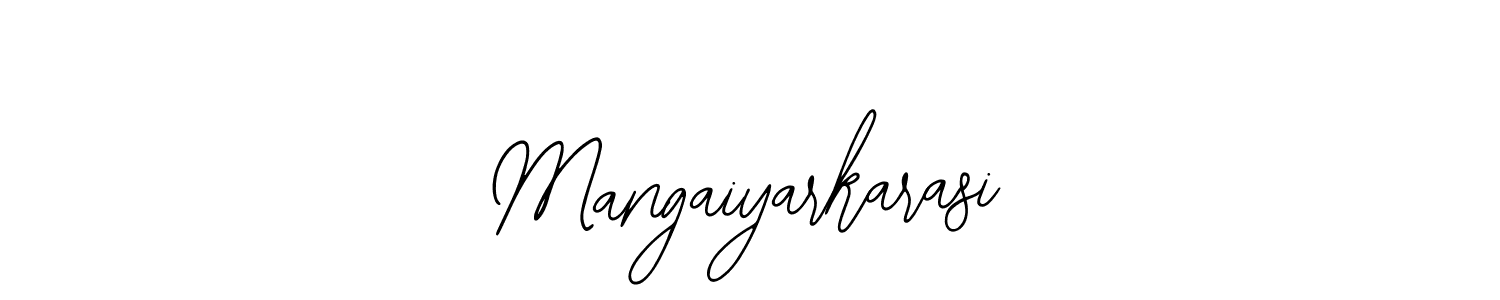 Similarly Bearetta-2O07w is the best handwritten signature design. Signature creator online .You can use it as an online autograph creator for name Mangaiyarkarasi. Mangaiyarkarasi signature style 12 images and pictures png