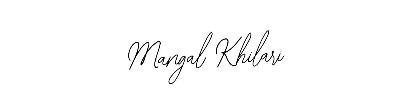 Here are the top 10 professional signature styles for the name Mangal Khilari. These are the best autograph styles you can use for your name. Mangal Khilari signature style 12 images and pictures png