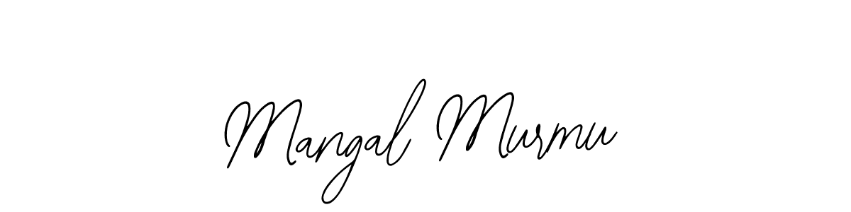 Use a signature maker to create a handwritten signature online. With this signature software, you can design (Bearetta-2O07w) your own signature for name Mangal Murmu. Mangal Murmu signature style 12 images and pictures png